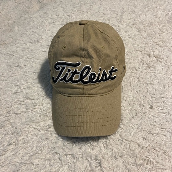 Casquette Titleist FJ Pro V1 Taille M/L - Grise Et Bleue, Brodée